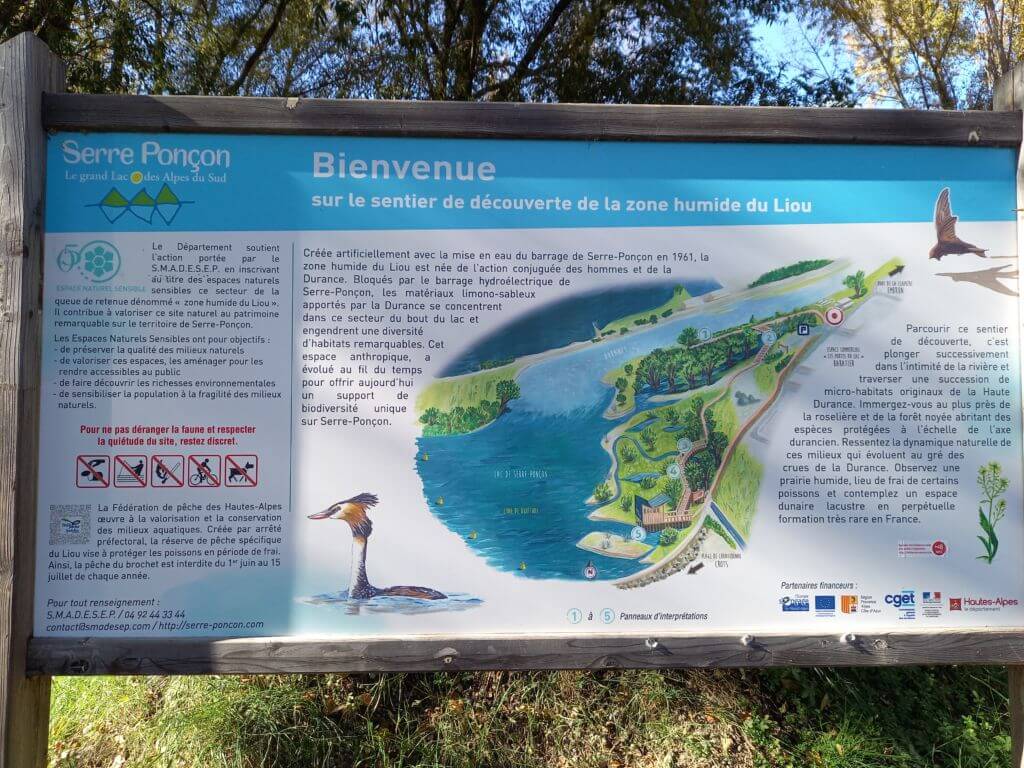 Discovery of the Serre Ponçon lake