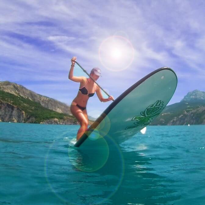 The stand-up paddle
